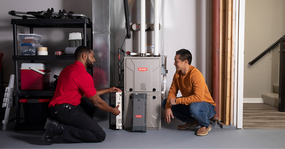 Furnace maintenance by Bryant dealer, Ottawa, Ontario